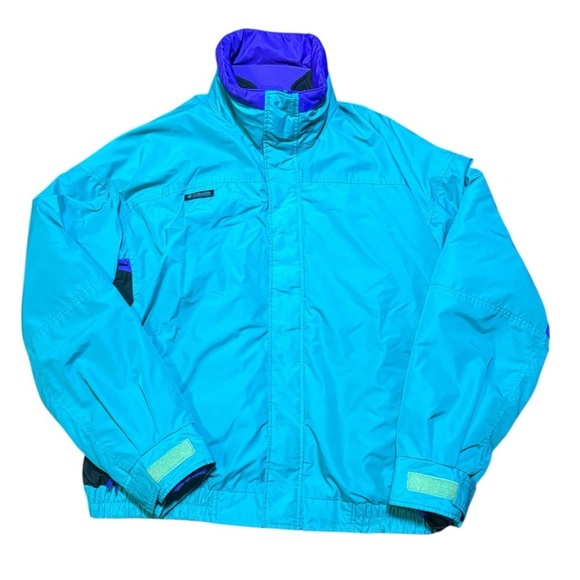 Columbia Sportswear Company Other - Vintage Columbia Bugaboo Ski Jacket Men’s XL Teal Purple Made in USA 90s